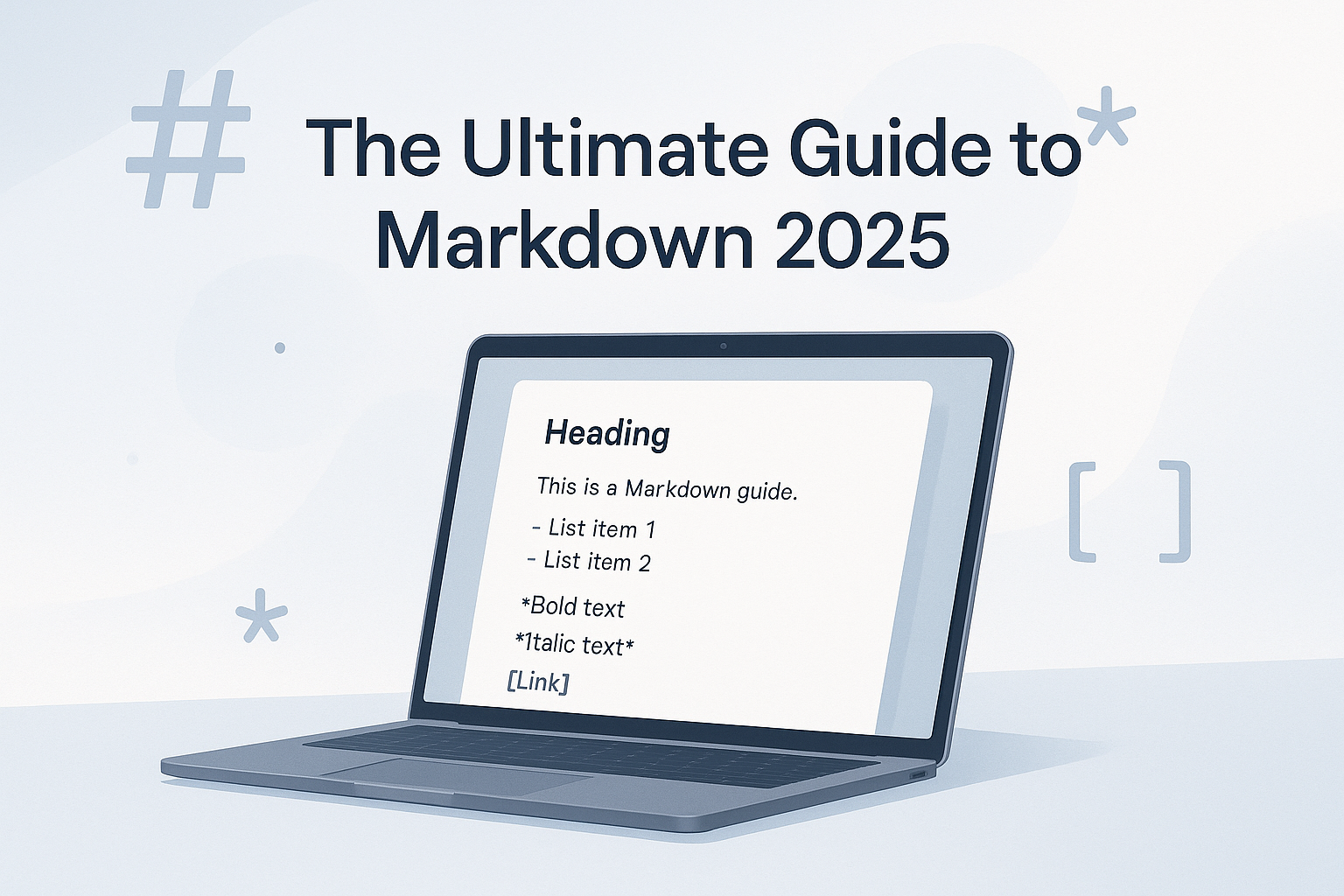 Markdown guide 2025 - complete tutorial from beginner to pro